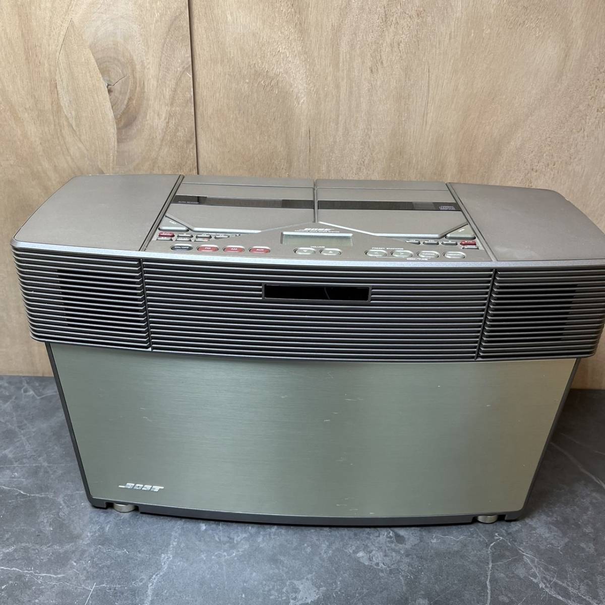 ☆動作品 BOSE AWM Acoustic Wave Music System CDラジカセ 専用バッグ付(中古品/現状品/保管品)☆_画像2