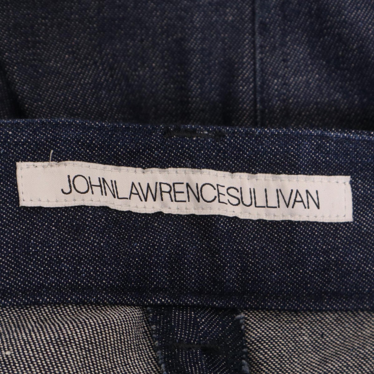 JOHN LAWRENCE SULLIVAN ジョンローレンスサリバン フロントタック ワイド デニム パンツ ジーンズ JLS-02-16 表記サイズ42_画像6