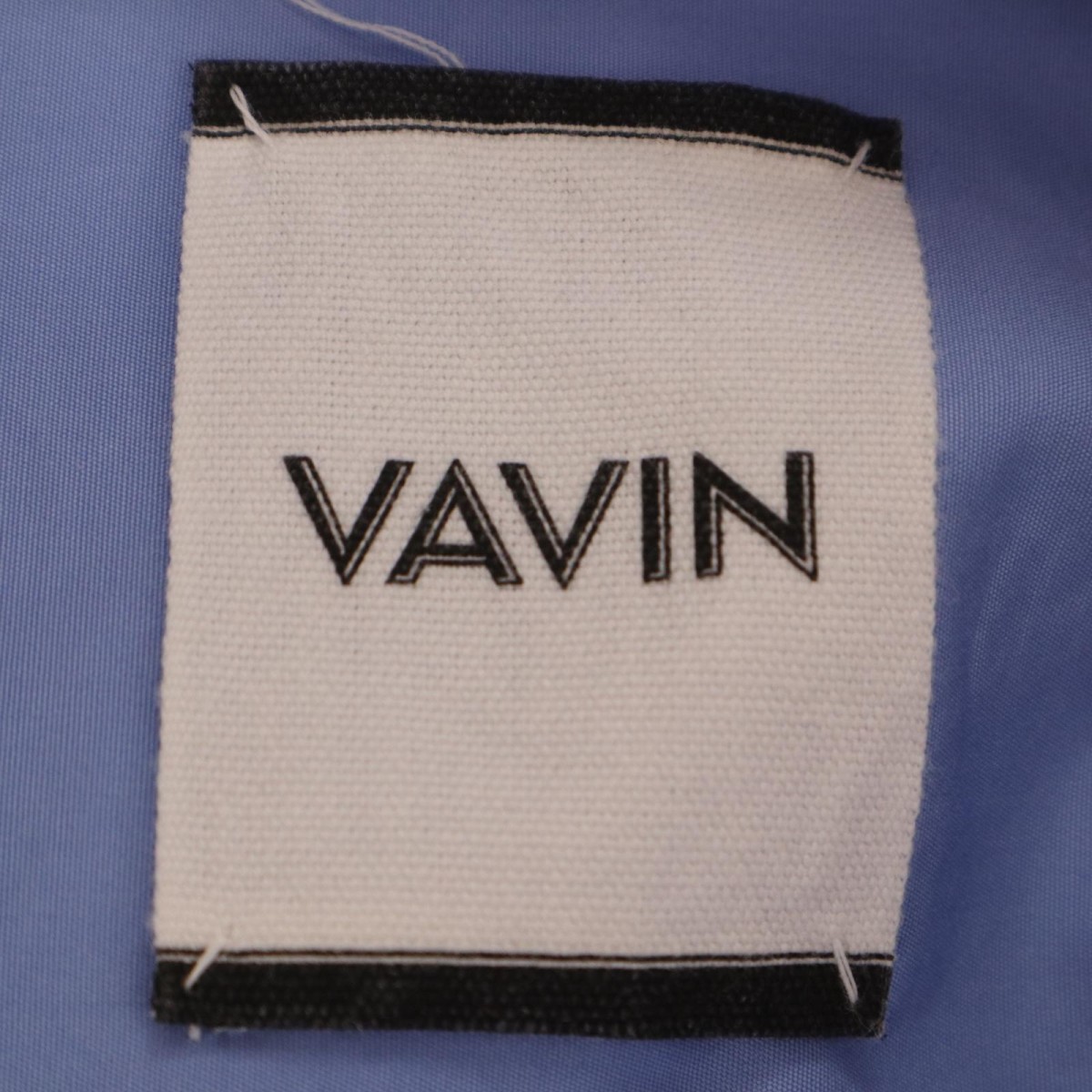VAVIN ヴァヴァン ロングスリーブ コットン シャツ ブルー 表記サイズ42_画像6