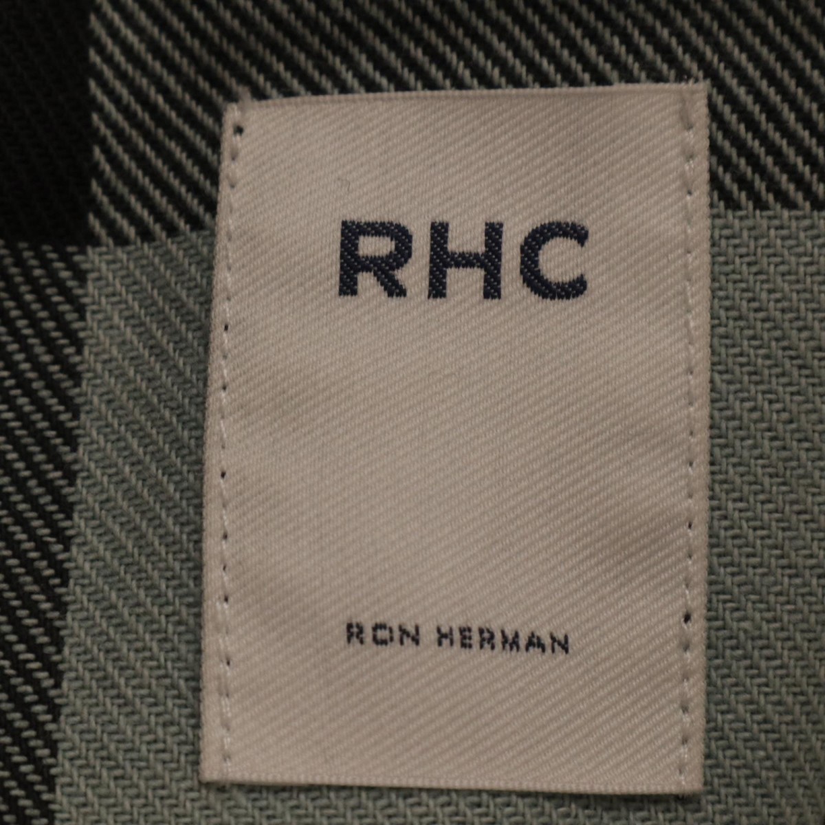RHC Ron Herman / Baffalo Shirt アールエイチシー ロンハーマン チェック ロングスリーブ シャツ 3320700107 表記サイズS_画像6