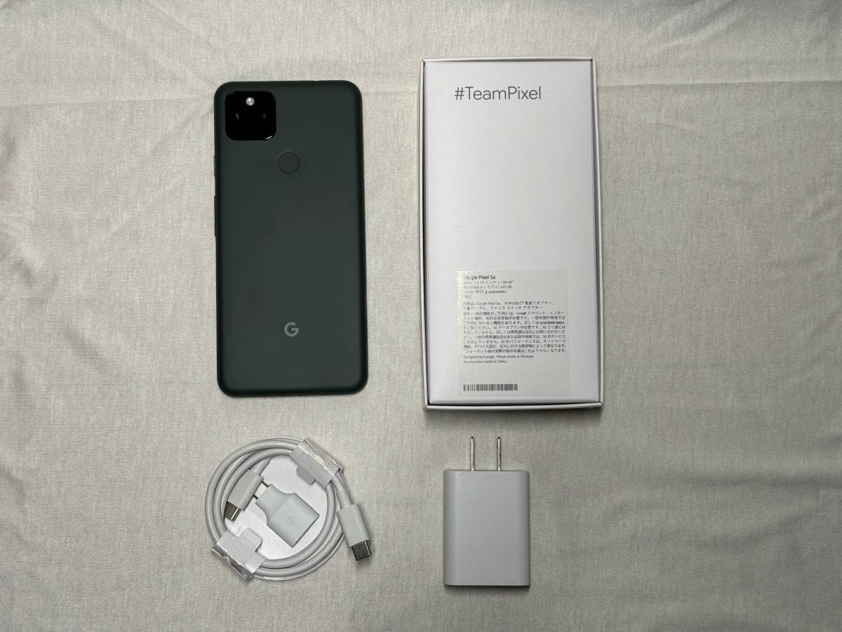 Google Pixel5a(5G) SIMフリー本体 中古品(再生品)_画像9