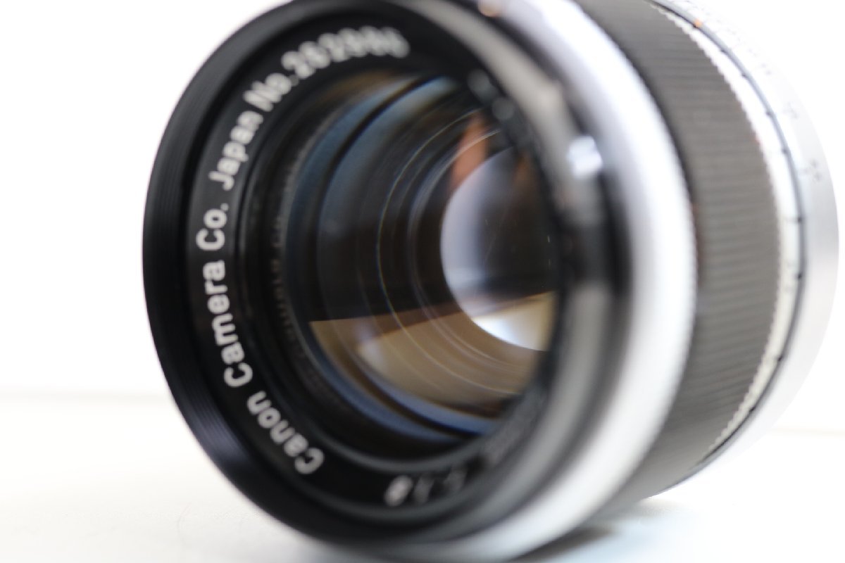 《動作保証》 キャノン CANON P型 ポピュレール レンジファインダー ボディ 50mm f/1.4L L39 LTM レンズセット フィルム カメラ 革ケース付_画像10