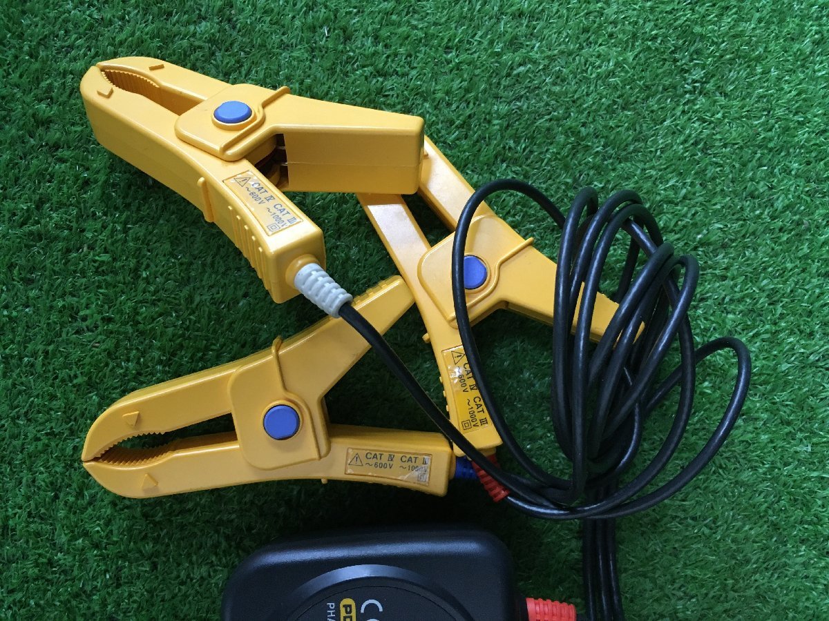 【中古品】★HIOKI (日置電機) 検相器 ワイドタイプ PD3129-10　T2202　ITSVJ6CTX5VS_画像4