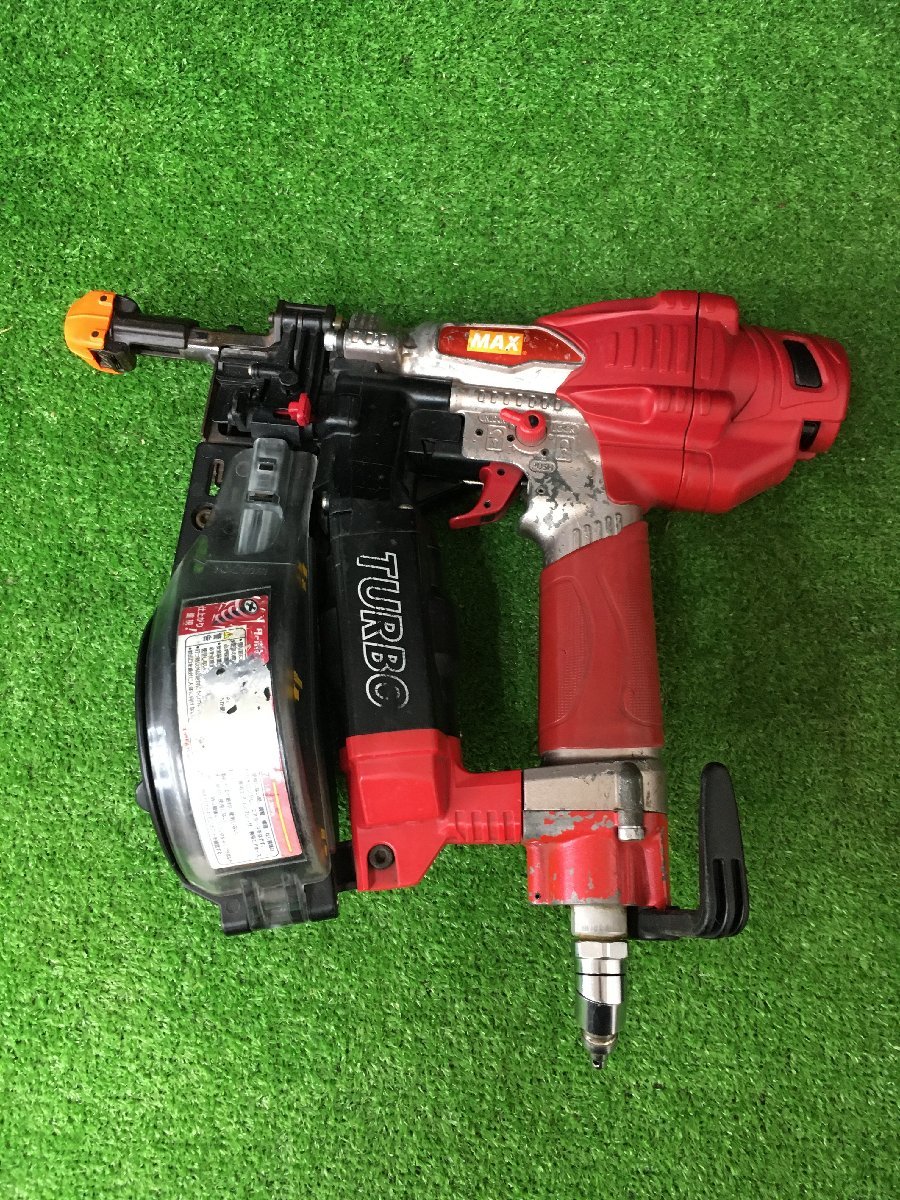 中古品】☆MAX(マックス) 41㎜高圧ねじ打機 ターボドライバ HV 中古品】☆MAX(マックス) 41㎜高圧ねじ打機 ターボドライバ HV