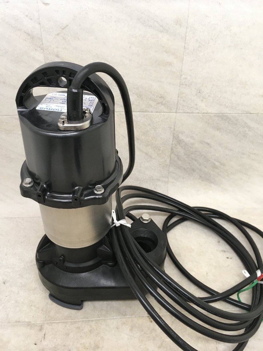 【中古品】新明和工業 CRS401S F40 0.15kW 100V 非自動型 水中ポンプT5305 ITJBPBH1N2HY_画像1