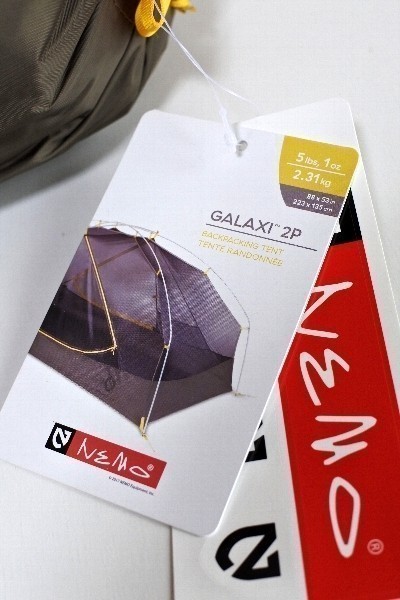     原文:2018モデル ★ Nemo ニーモ Galaxy 2P ギャラクシー フットプリント付属 / Canyon ★ 新品