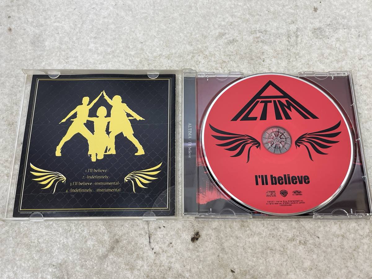 【C-10-2030】　　 I'll believe ALTIMA CD_画像2