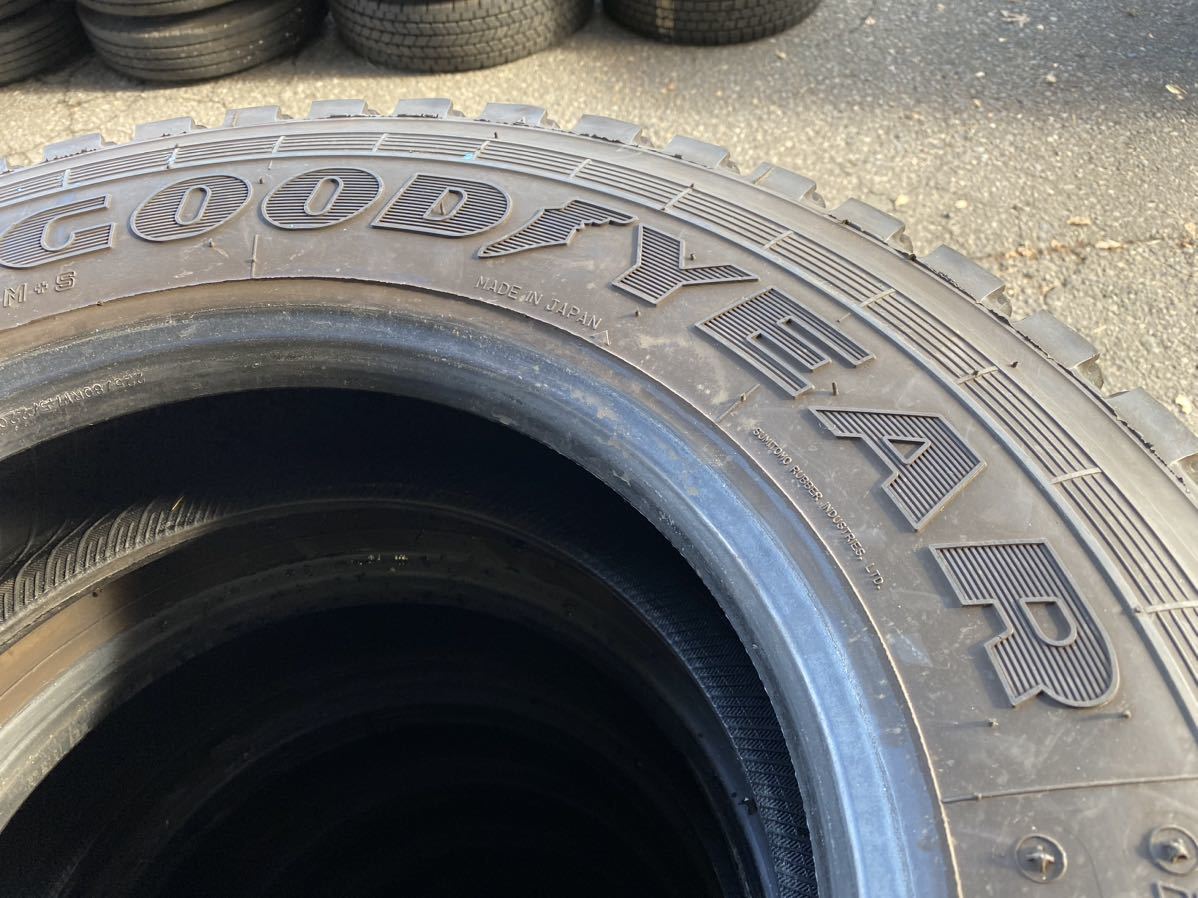 ツ3102　送料無料☆深溝スタッドレス　GOODYEAR G460　225/80R17.5 123/122L　6本価格　2020年製_画像5