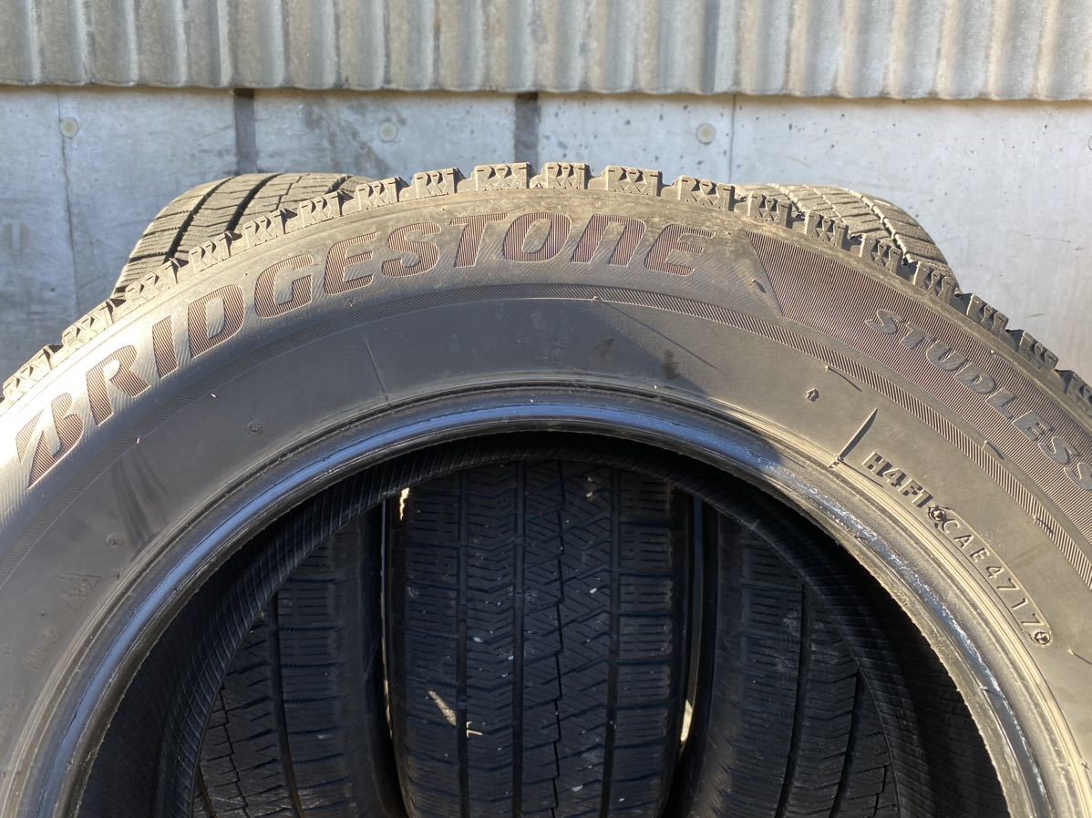 J3201　送料無料☆深溝スタッドレス　BRIDGESTONE ブリヂストン BLIZZAK VRX2　215/60R16 95Q　4本価格　2017年製_画像8