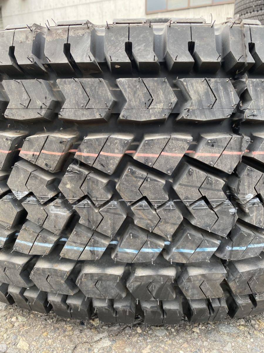 ハ3038　送料無料☆未使用品　DUNLOP SP090　365/70R22.5 160J　2本価格　ホイール付き　10穴　2019年製_画像3