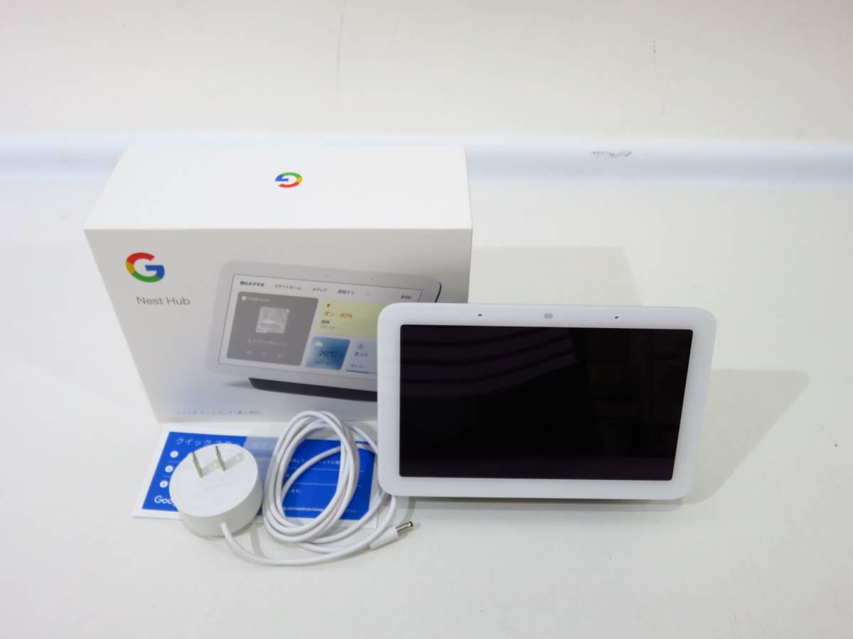 s3120k [送料950円]【中古】 Google Nest Hub 7インチ ディスプレイ 第2世代 GA01892-JP [093-231114]_画像1