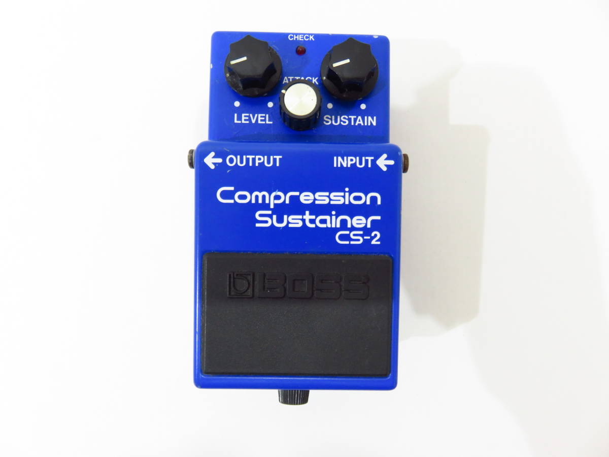 s3124k [送料950円]【中古】 BOSS Compression Sustainer CS-2 エフェクター [088-000100]_画像1