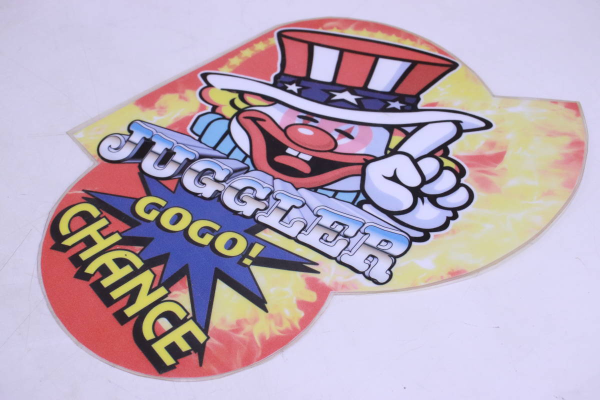 ジャグラー JUGGLER GOGO CHANCE プレート 5枚セット ポップ パチンコ店使用品 中古現状品■(R1056)_画像9