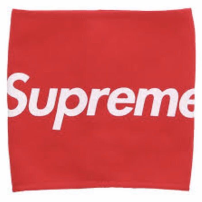 上品な Red Gaiter Neck Fleece 15AW Supreme 赤 ネックウォーマー