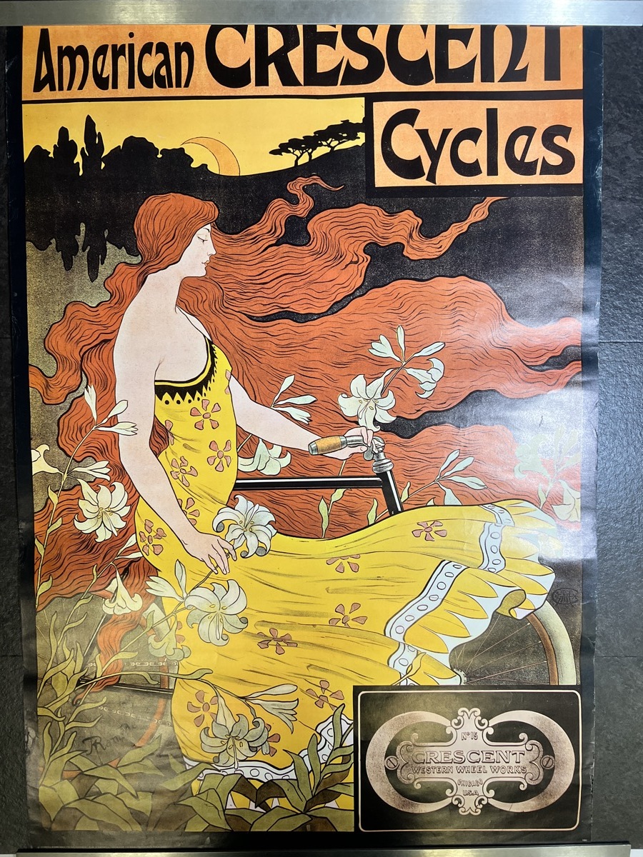 『Mucha アルフォンス・ミュシャ American Crescent Cycles ポスター』 _画像1
