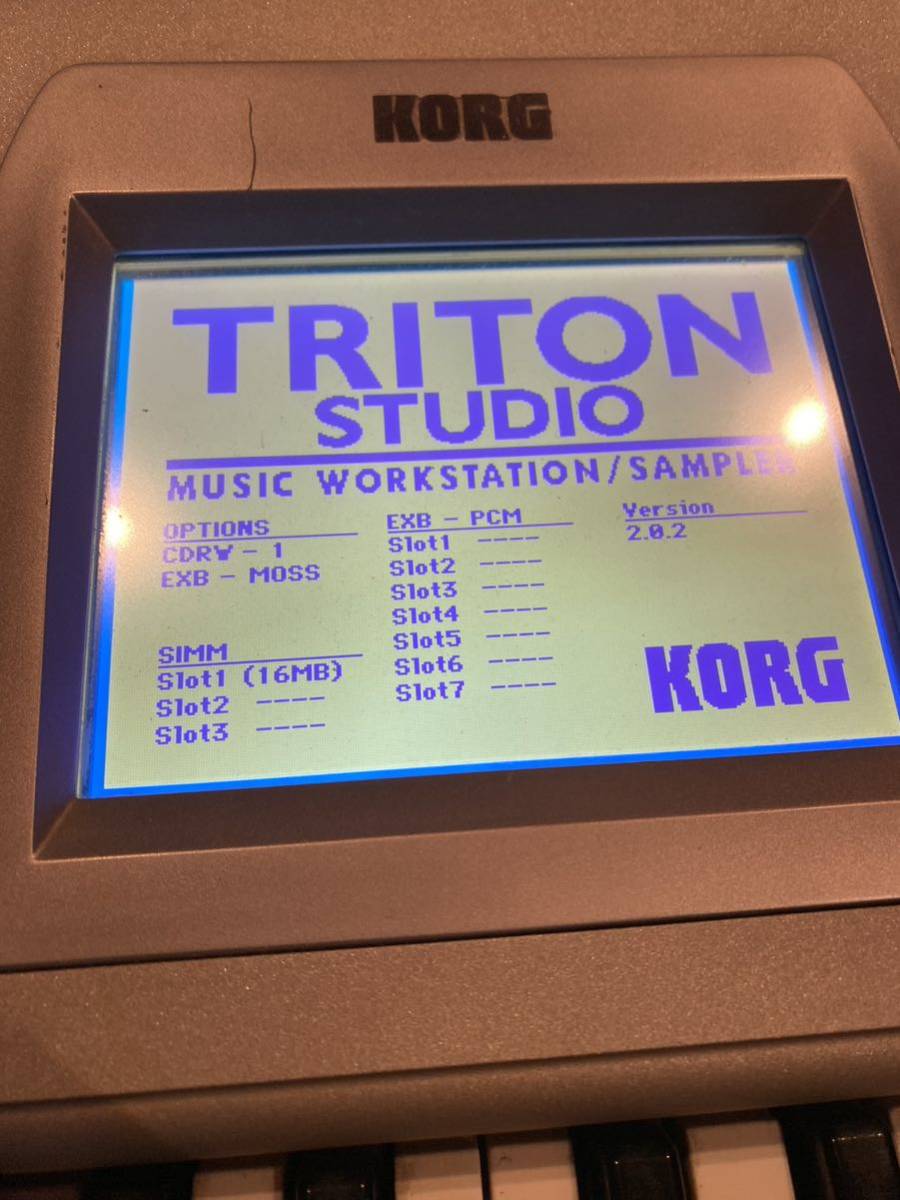 KORG EXB-MOSS 音源ボード Z1サウンドディスク付き KORG EXB-MOSS 音源ボード Z1サウンドディスク付き