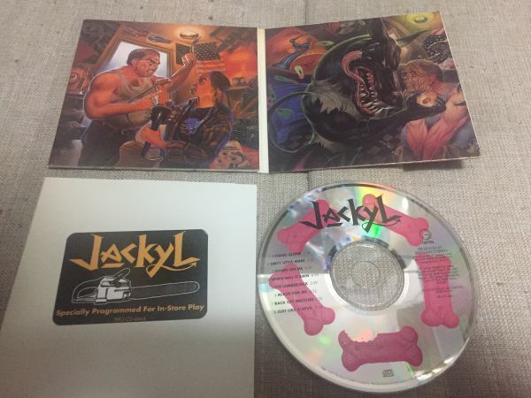 CDS　２枚セット！PROMO 非売品「Jackyl (アルバム)/ Push Comes To Shove（シングル）」 Jackyl　(ジャッカル)_画像2