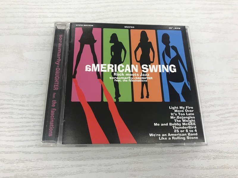 G1-53262 ♪CD 「aMERICAN SWING sora&marthy=DAUGHTER feat. the fascinations」 VSCD-9684【中古】_画像1