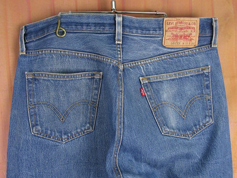 YP17517 Levi's リーバイス 501 ジーンズ デニムパンツ メキシコ製 W35_画像4