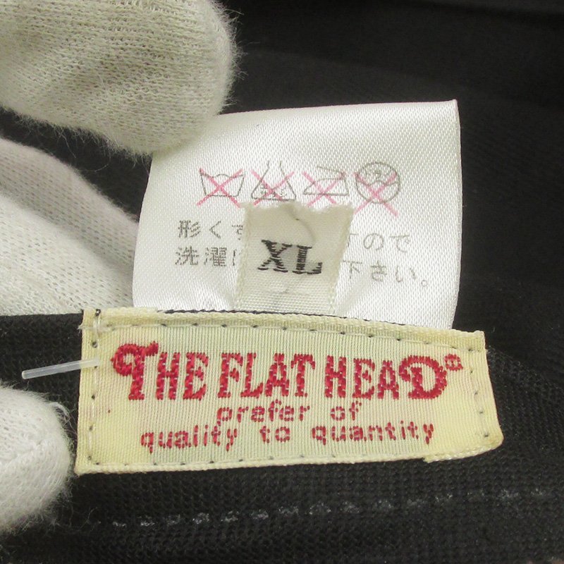 FO15910 THE FLAT HEAD フラッドヘッド コーデュロイ ハンチング XL ブラウン系 未使用_画像5