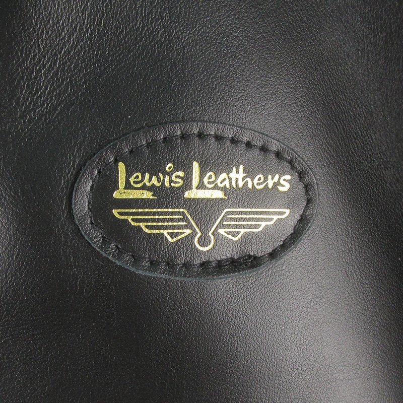 MFJ22978 Lewis Leathers ルイスレザー 551T ドミネーター ライダースジャケット 40 未使用 ブラック_画像7