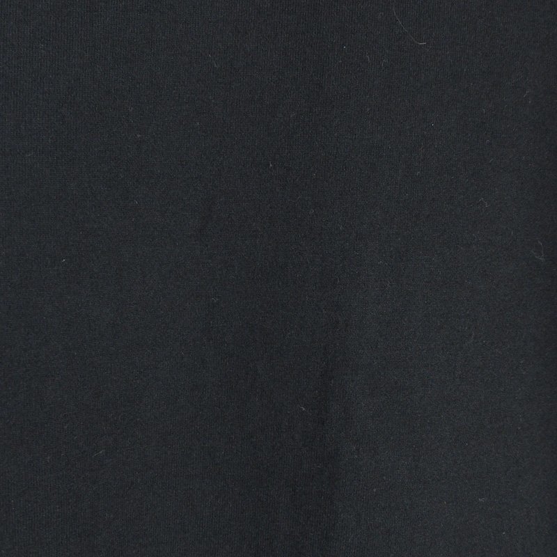 AT7963 Yohji Yamamoto ヨウジヤマモト S'YTE フットボール クルー ヘム ラウンド Tシャツ 長袖 UV-T61-088 ブラック 3_画像9