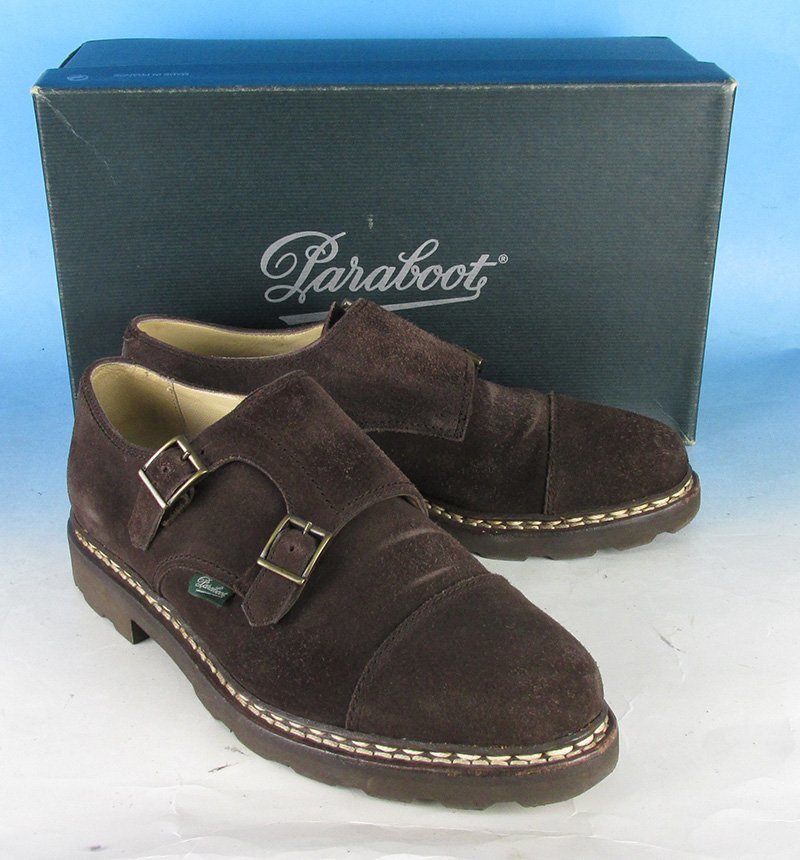 LFF15248 Paraboot Paraboot William 2 двойной monk туфли с ремешками 6 1/2 LFF15248 Paraboot Paraboot William 2 двойной monk туфли с ремешками 6 1/2