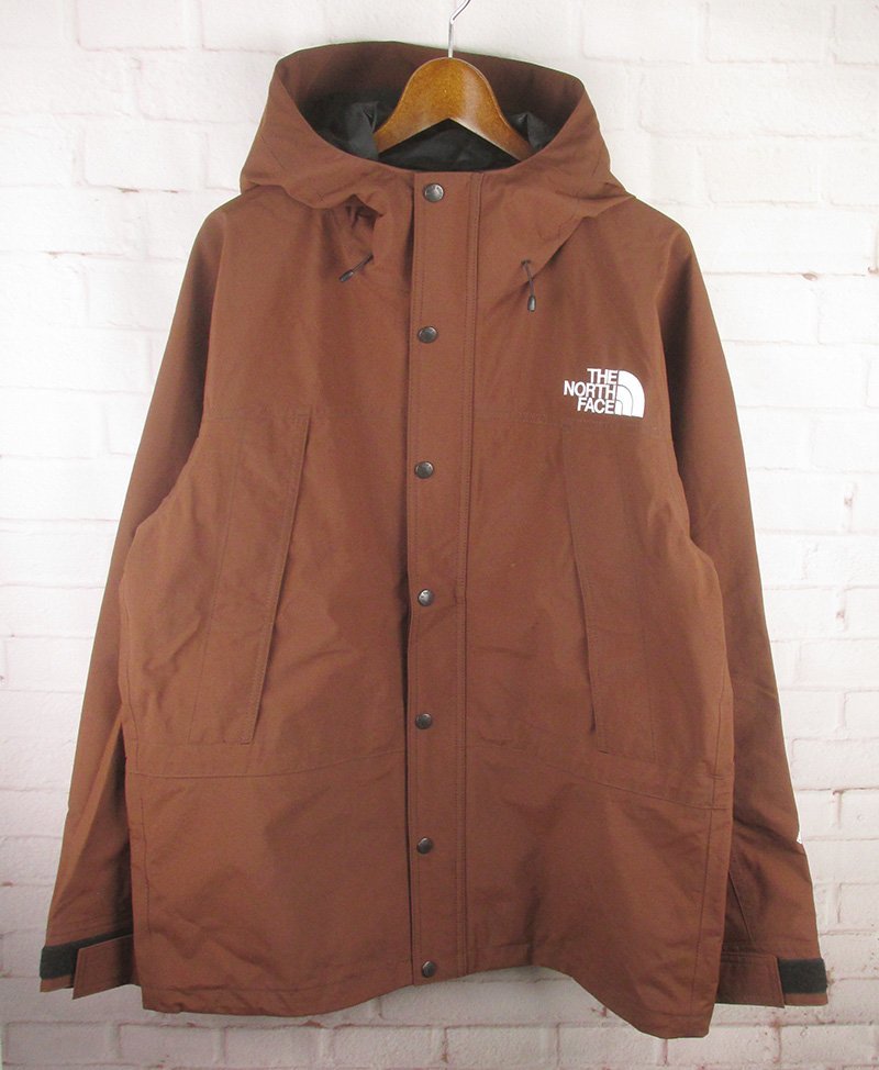 LFJ22594 THE NORTH FACE ノースフェイス マウンテンライトジャケット NP62236 L 未使用 ブラウン系_画像1