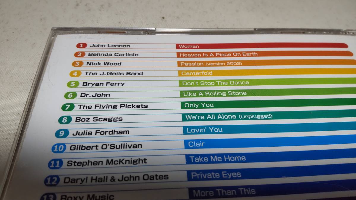 A1757  『CD』 Happy Best of TV Hits ジョンレノン カルチャークラブ UB40 Nick Wood Bryan Ferry Duran Duran 原田知世 他の画像3