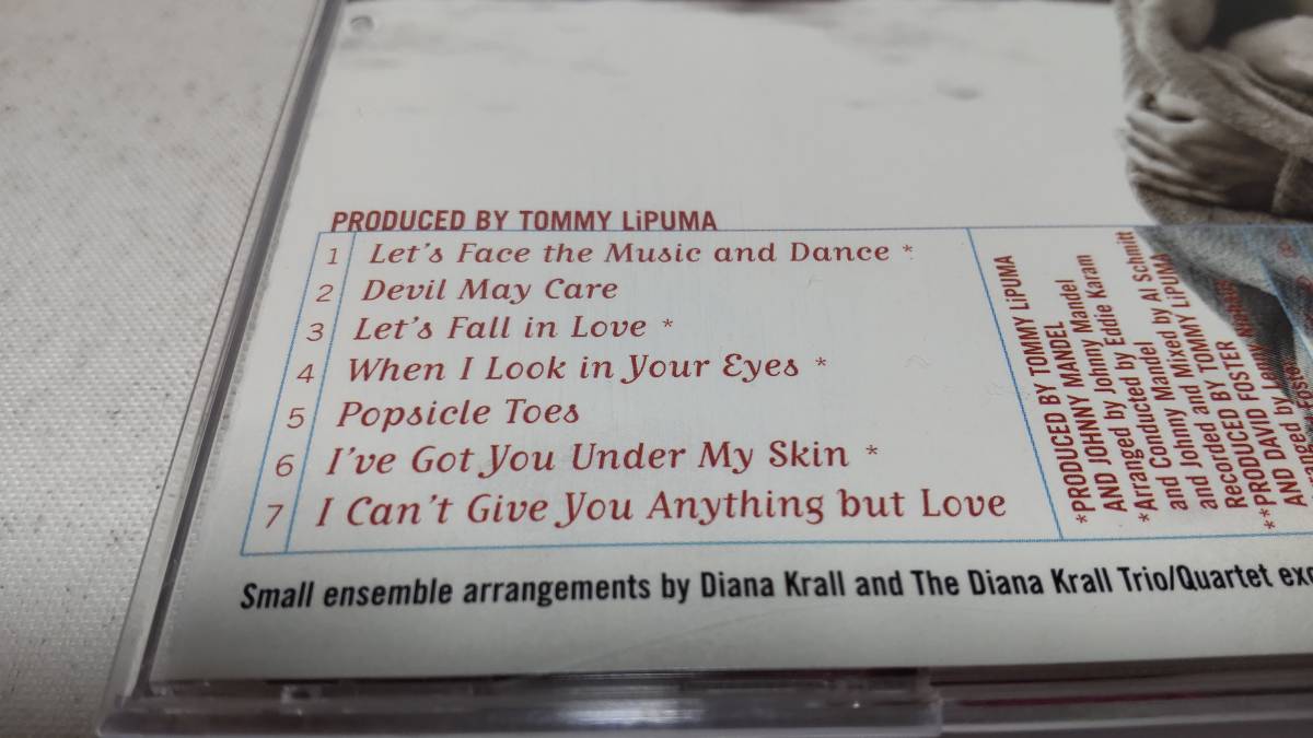 A1778　 『CD』　ダイアナ・クラール　/　WHEN I LOOK IN YOUR EYES DIANA KRALL 国内盤_画像3