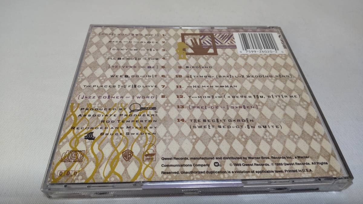 A2005  『CD』 Back on the Block / クインシー・ジョーンズ  輸入盤の画像5