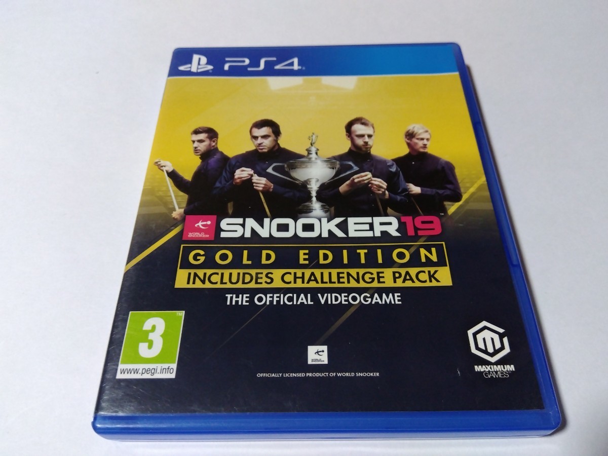 PS4 Snooker 19 Gold Edition 輸入 海外版 ビリヤード