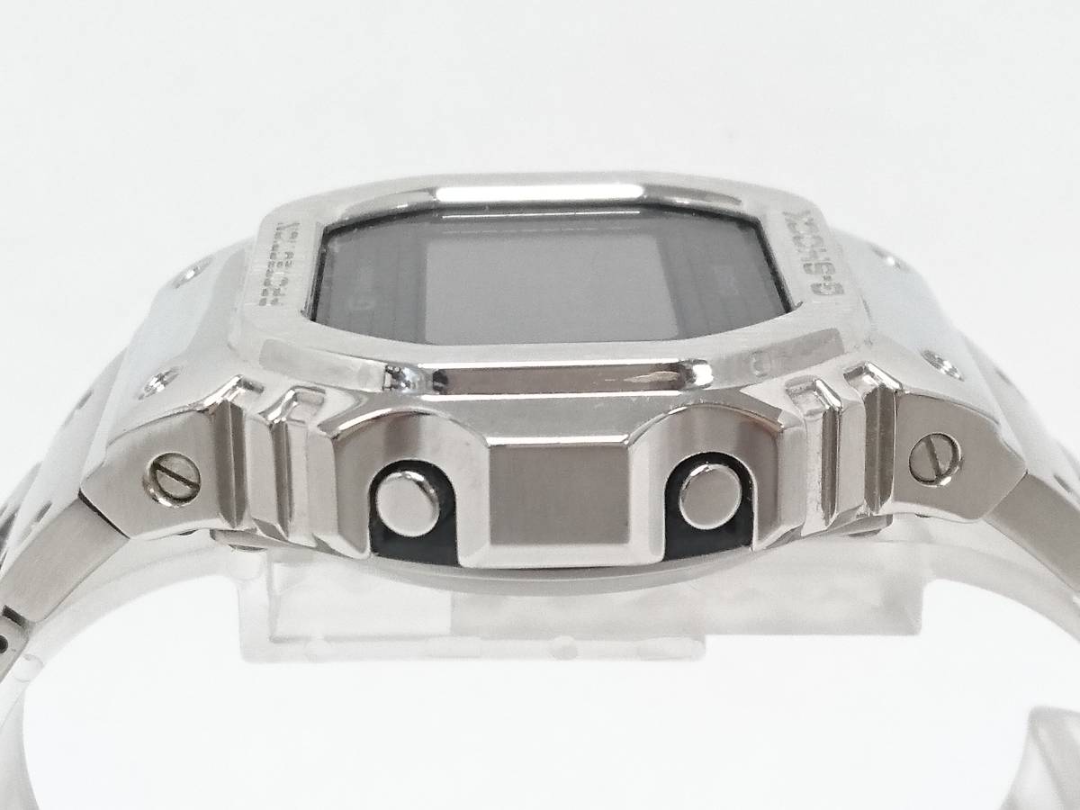 【美品】G-SHOCK ジーショック GB-5600B Bluetooth搭載モデル フルメタルカスタム クォーツ 腕時計/作動中/スマホリンク/01YZ111601_画像4