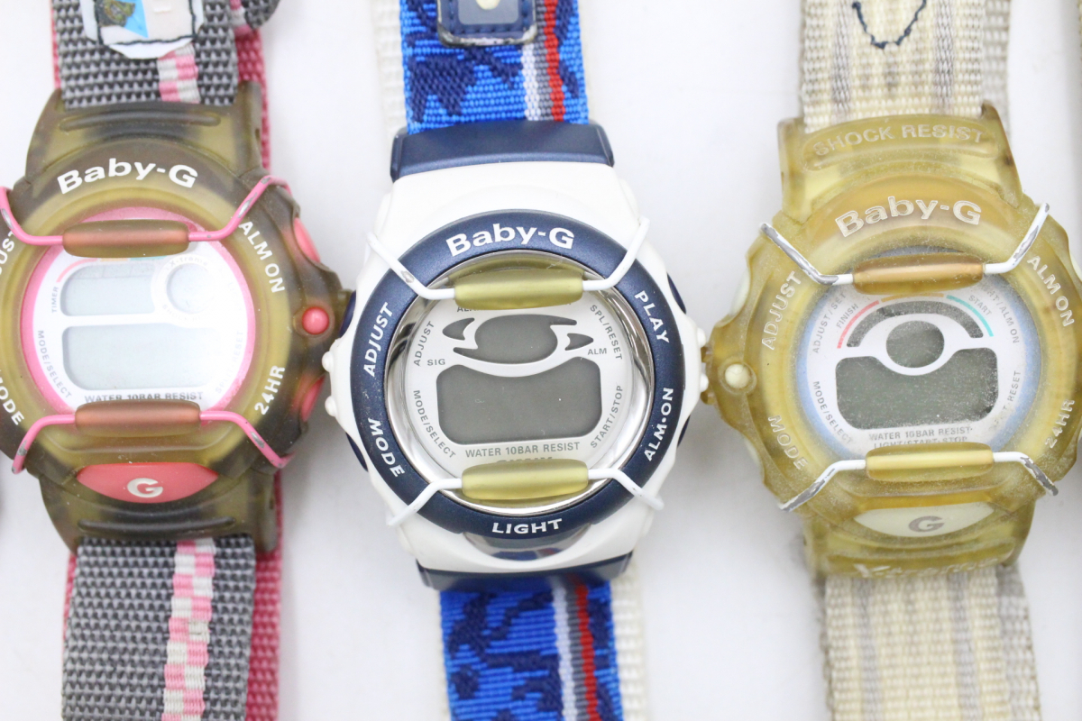 【行董】 CASIO カシオ 腕時計 おまとめ 23点 Baby-G G-SHOCK クォーツ デジタル アナログ 等 ※ゆうパック※ AC000ABC94_画像2