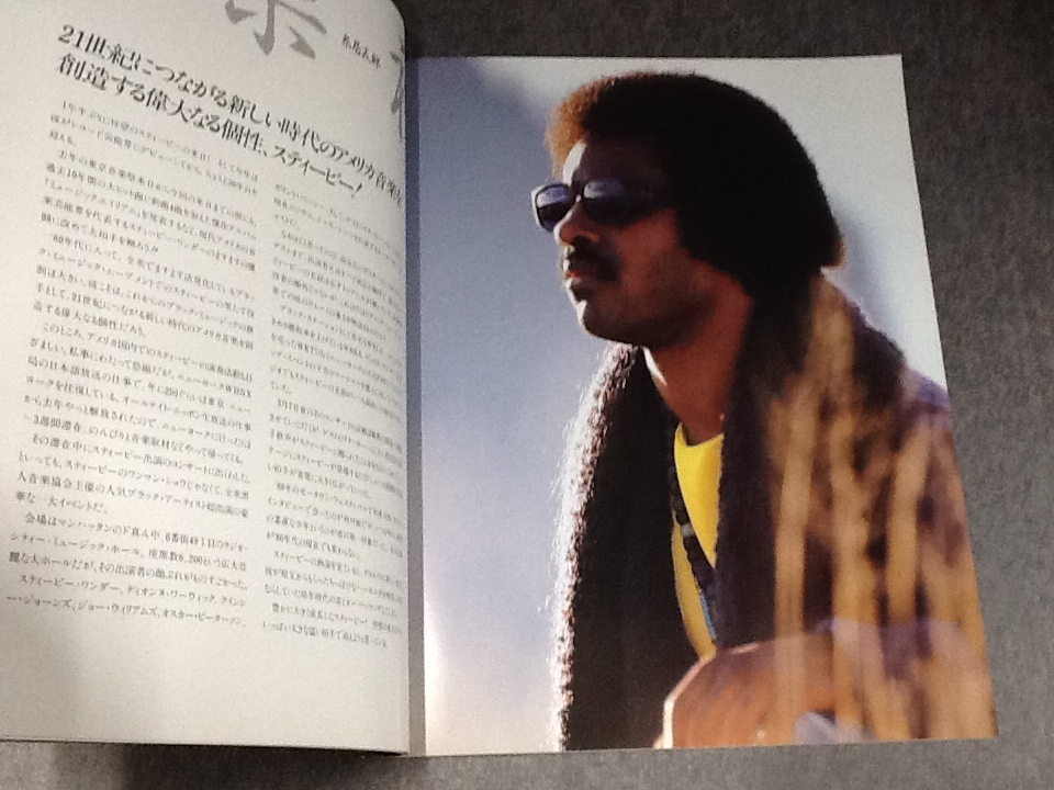 プログラム☆スティービーワンダー☆来日ツアー 1982☆Stevie Wonder☆Wonderlove_画像6