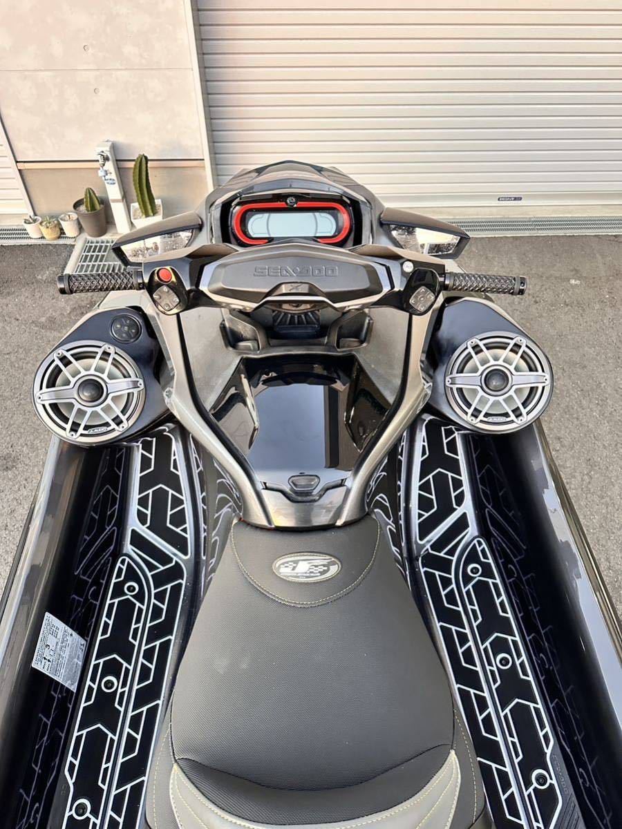seadoo 8インチ 2018〜2024 RXT RXTX GTX T3ハル用 スピーカー seadoo 8インチ 2018〜2024 RXT RXTX GTX T3ハル用 スピーカー