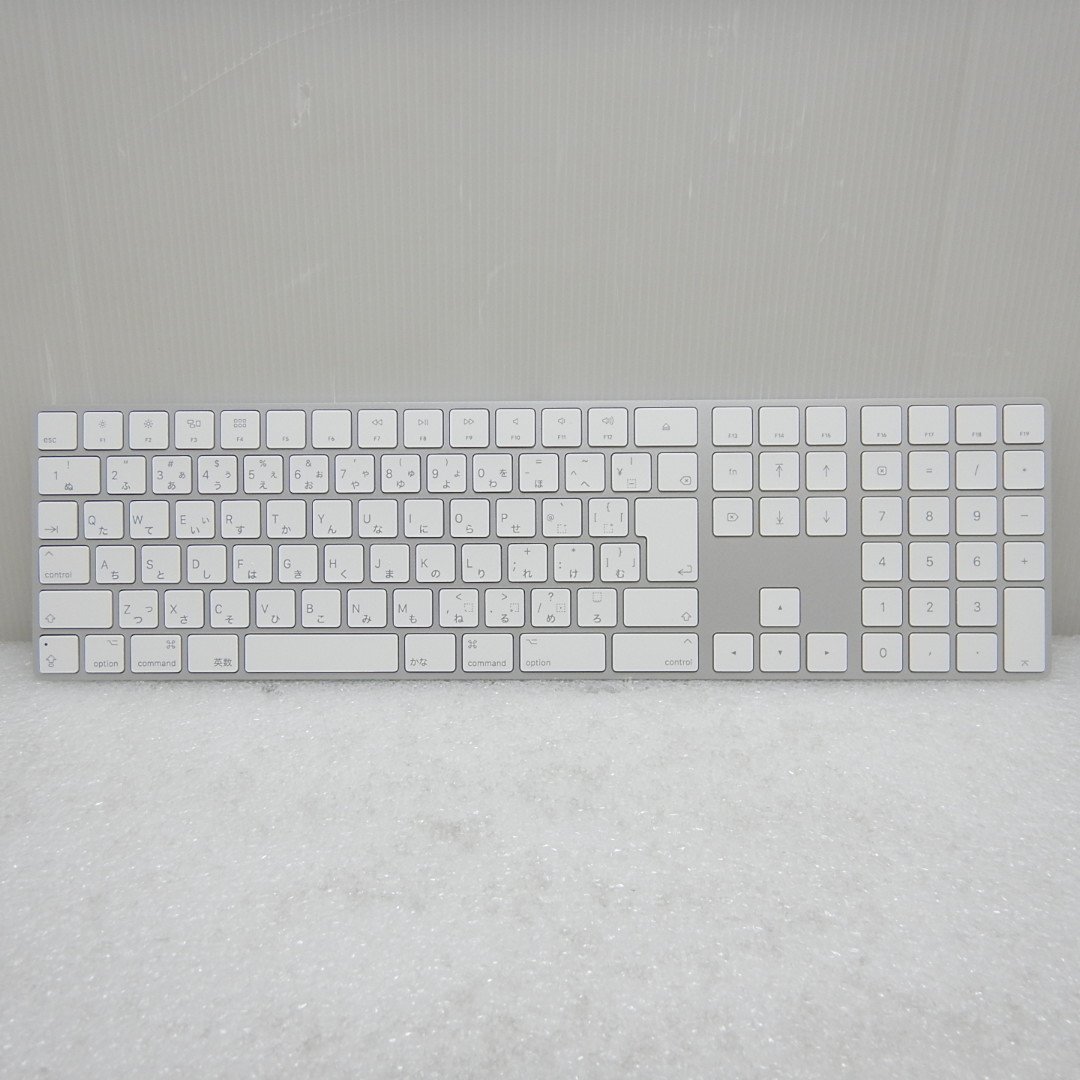 【中古美品】★送料無料★ iMac付属品 Apple Magic Keyboard 10キー有日本語マジックキーボード A1843 マジックマウス2 A1657 セット 017_写真はサンプルを使用しています。