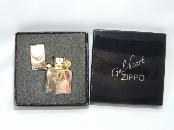 美品 ZIPPO ジッポ GAL-HEART ギャルハート 24Ｋ チャンバー G 03 2003年 1115