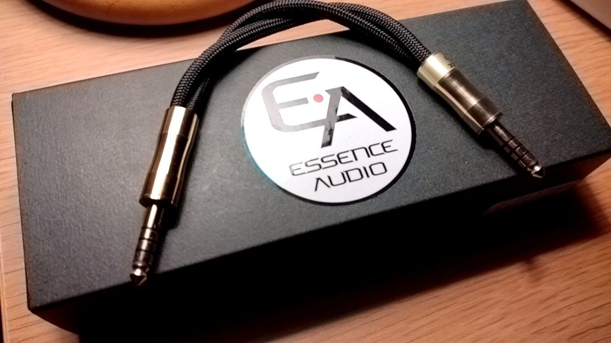 おまけ付き】JE-FI1-S Brass(4 4mm to 4 4mm)ESSENCE AUDIO おまけ付き】JE-FI1-S Brass(4 4mm to 4 4mm)ESSENCE AUDIO