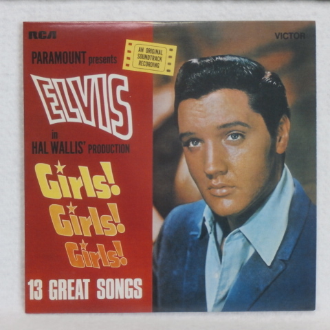 ＜美品＞　エルヴィス・プレスリー　ELVIS PRESLEY　/ 　Girls! Girls! Girls!　　（紙ジャケット　収納袋付）　輸入盤_画像1