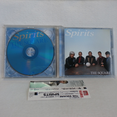 ＜新品同様＞　ザ・スクェア　/　スピリッツ　SPIRITS　（初回限定25周年記念盤　CD2枚組）　　帯付　　国内正規セル版　　（T-SQUARE)_画像3