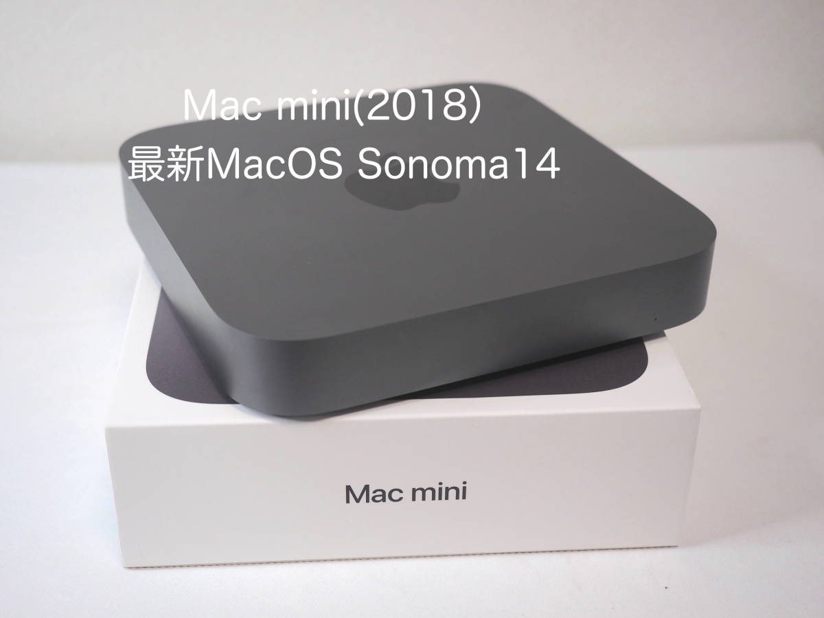 激安先着 Mac最新OS Sonoma Macmini 3.6GHz Core i3/8G - デスクトップPC
