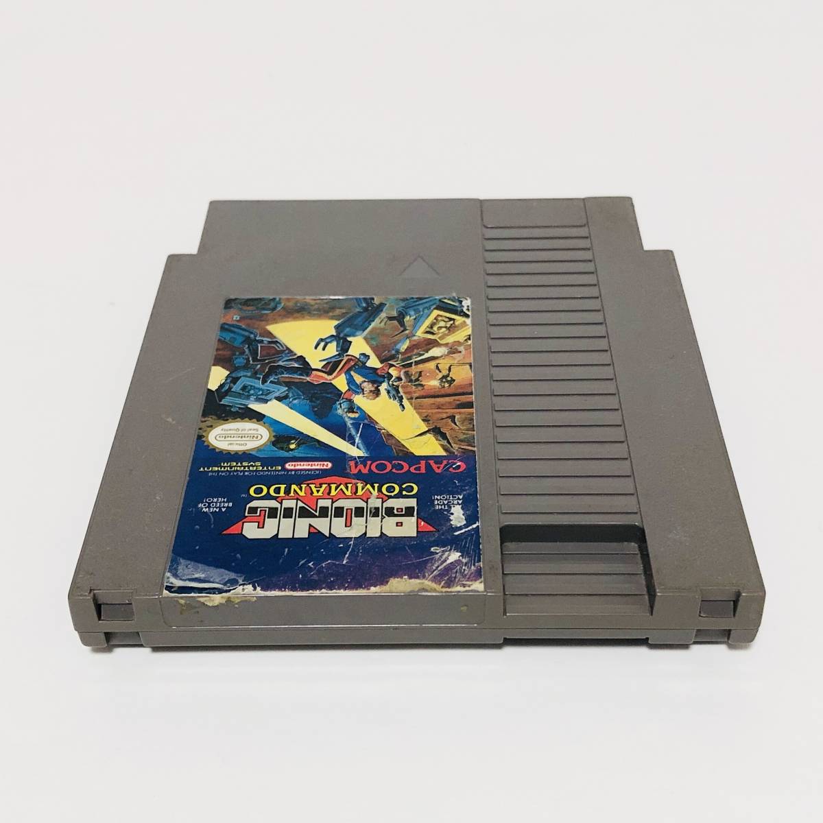 北米版 ファミコン NES 痛み大 動作確認済み ソフトのみ 3本セット メタルギア バイオニックコマンドー 他 コナミ カプコン レトロゲーム_画像10
