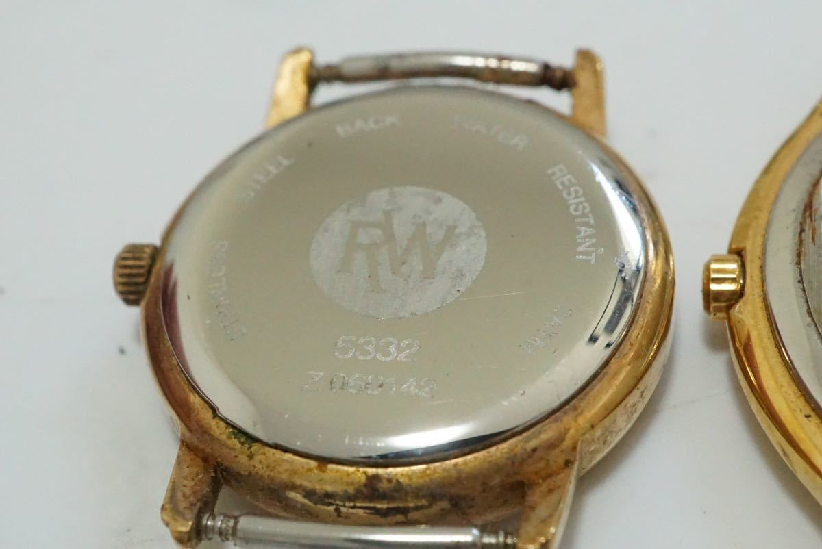 F753 UNIVERSAL GENEVE/RAYMOND WELL フェイス 文字盤 2点セット 腕時計 ブランド アクセサリー 大量 まとめて おまとめ まとめ売り 不動品_画像6