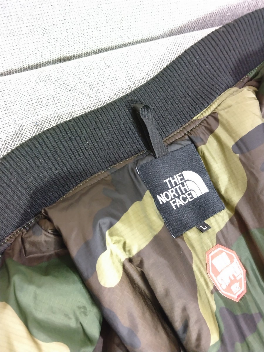 THE NORTH FACE ノースフェイス　キュースリージャケット　MA-1_画像8