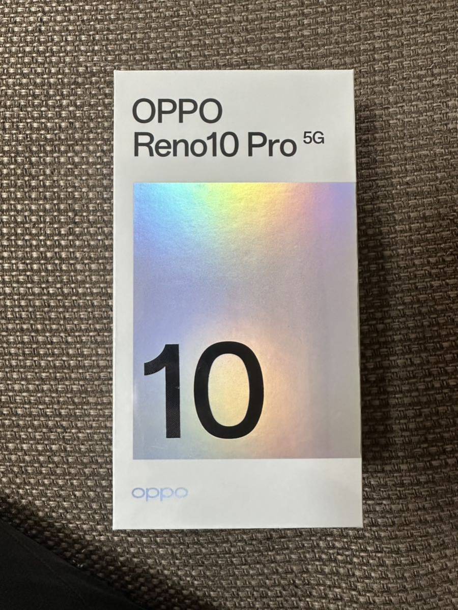 完全新品未開封 OPPO Reno10 Pro 5G/シルバーグレー/SoftBank版SIM