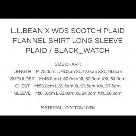 L.L.BEAN WDS SCOTCH PLAID FLANNEL SHIRT XL_画像6