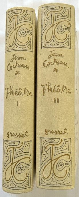 [ Jean * Cocteau play compilation /THEATRE DE COCTEAU] all two volume limitation version /1957 year 