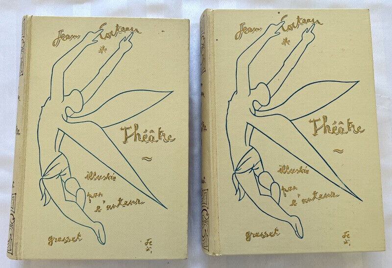 [ Jean * Cocteau play compilation /THEATRE DE COCTEAU] all two volume limitation version /1957 year 