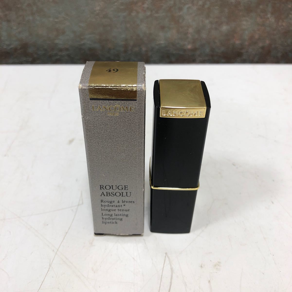 【中古品】11-2 CHANEL シャネル ROUGE 口紅 91 ROSE ECLAT LANCOME ランコム ROUGE 口紅 49 Rouge creation リップスティック 箱付き_画像6